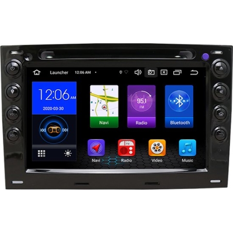 Renault Megane 2 Autoradio | Draadloos Carplay | Android auto
