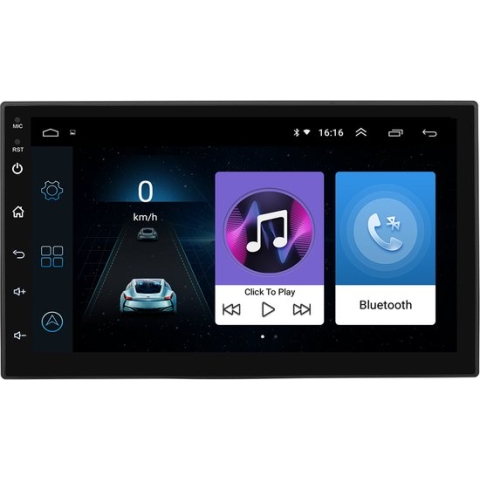 Autoradio met Bluetooth, USB en Navigatie - Wifi - AUX - Touchscreen - HD Parkeercamera - MP5