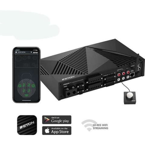 Eton Stealth 7.1 DSP - autoversterker 7-kanaals met DSP en sub-out