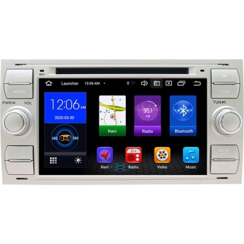 Ford Autoradio | Zilver | Draadloos Carplay | Android auto