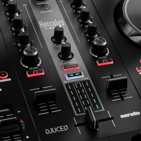 Ingebouwde geluidskaart USB DJ-controller - 2 decks met 16 pads - Zwart DJControl Inpulse 300 MK2