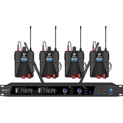 Channel Wireless in-ear monitorsysteem