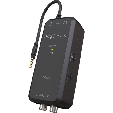 IK Multimedia iRig Stream Solo Audio-Interface - USB audio interface