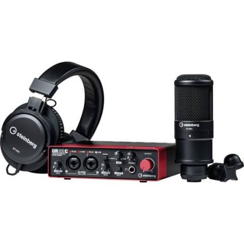 Steinberg UR22mkII Recording Pack Red Elements Edition - USB audio interface