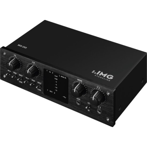 IMG STAGELINE MX-2IO USB Audio Interface - USB audio interfaces
