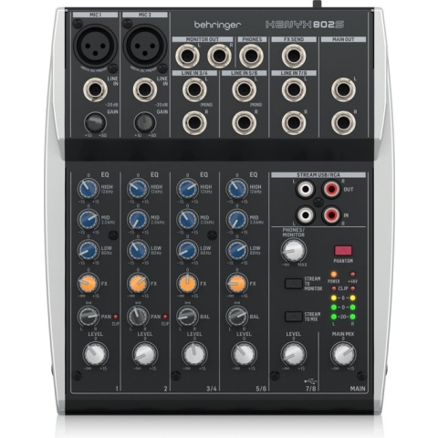 Behringer XENYX 802S - Analoge mixer