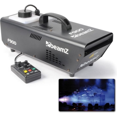 Rookmachine - Beamz F900 fazer 900W met timer en output regelaar