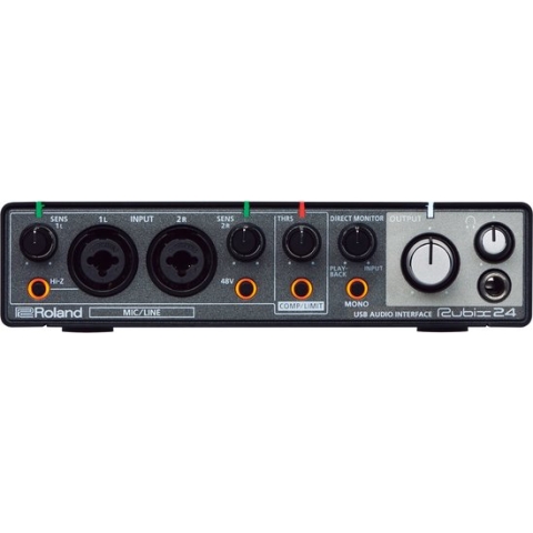 USB Audio Interface, 2 in, 4 out