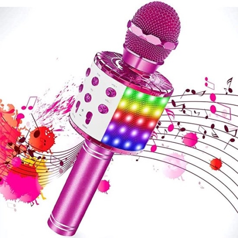 kinder microfoon / microfoon voor kinderen, speelgoed voor jongens en meisjes vanaf 4 jaar, thuis, feest, karaoke, dynamische microfoons