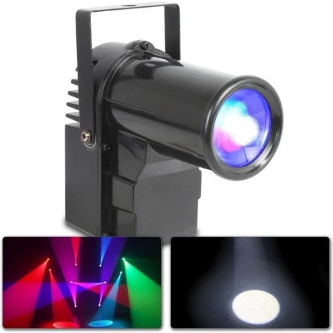 BeamZ PS10W DMX gestuurde LED Pin Spot