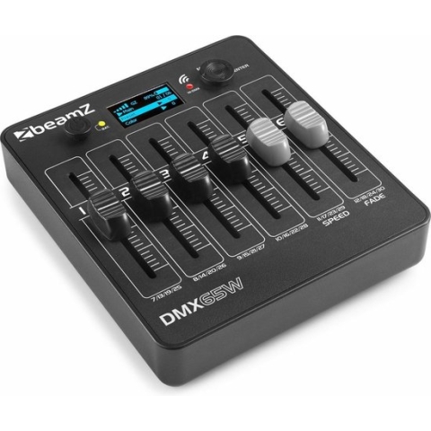 BeamZ DMX65W 30 kanaals draadloze DMX controller op accu