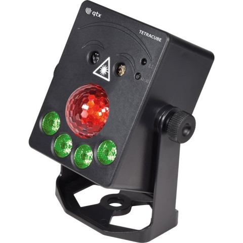 QTX TetraCube Oplaadbaar 4-in-1 lichteffect