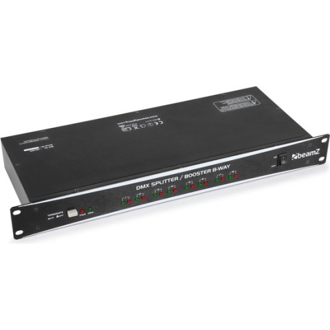 BeamZ DMX Splitter & Booster 8-weg