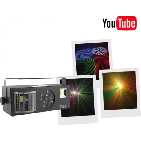 BoomTone DJ Lightshow 4FX lichteffect 4-in-1 lichtshow