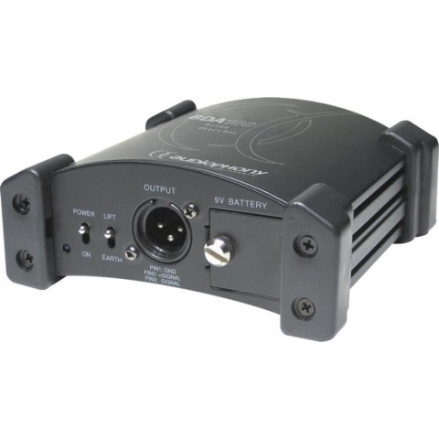 Audiophony Active Single DI-box (Direct Inject)