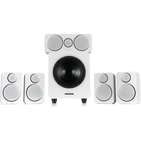 Wharfedale DX-2 5.1 HCP - Surround sound luidsprekersysteem - Compacte home cinema - Wit