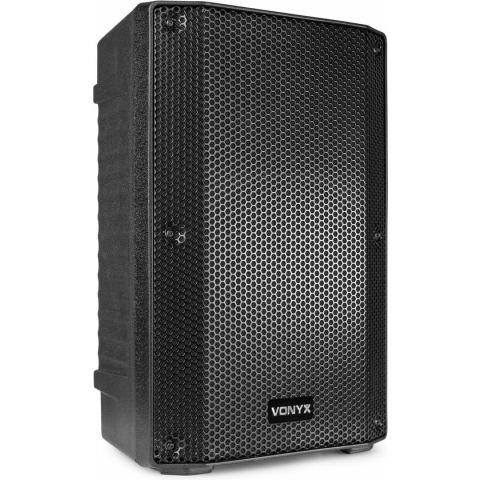 Actieve speaker - Vonyx VSA10BT - ingebouwde versterker met Bluetooth en mp3 speler - 500W - 10''
