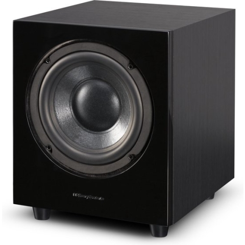 Wharfedale WH-D10 – Actieve subwoofer – Diepe basweergave – Krachtig geluid – MDF ontwerp – Zwart