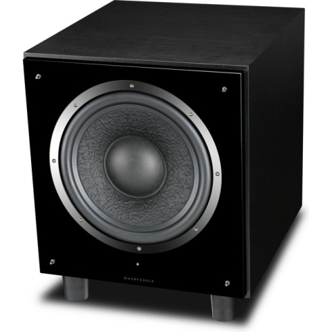 Wharfedale SW-12 – Subwoofer – Diepe bas – Ingebouwde versterker - Zwart
