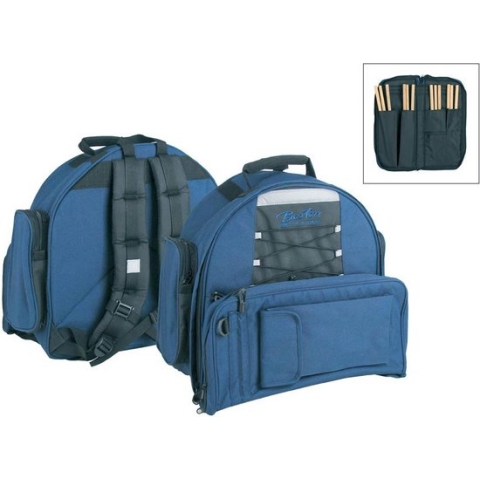 Gigbag Deluxe voor Snaartrom met Stokkenhoes 14x 6,5 Boston DBL-14-SBP 15mm gevoerd