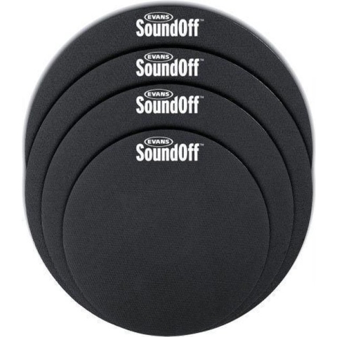 Evans SO-0244 - Sound Off Mute Set - Fusion 10/12/14/14