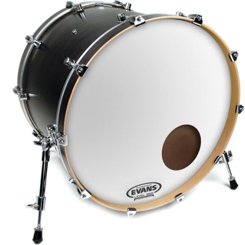 Evans BD22RSW - 22 Genera EQ3, Resonant, Smooth White