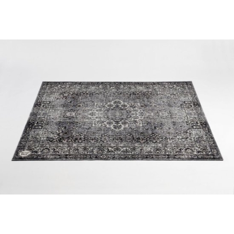 DRUMnBASE vintage persian 185x160cm grey - Drumtapijt, kleur: vintage perzisch grijs - Grijs