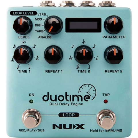 Dual Delay engine NUX NDD-6 effectpedaal
