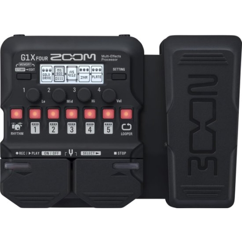 Zoom G1X FOUR - Multi-effect unit voor gitaren
