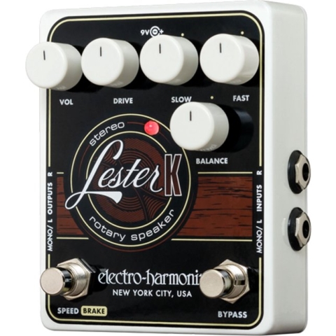Electro Harmonix Lester K Stereo Rotary Speaker effectpedaal