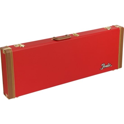 Fender Classic Series Case Stratocaster/Telecaster Fiesta Red - Koffer voor elektrische gitaren