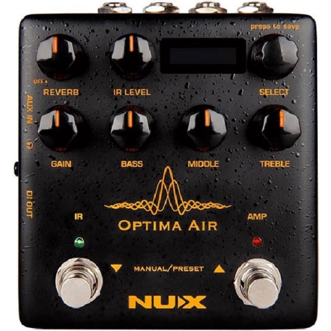 Dual-switch NUX NAI-5 akoestische gitaar simulator
