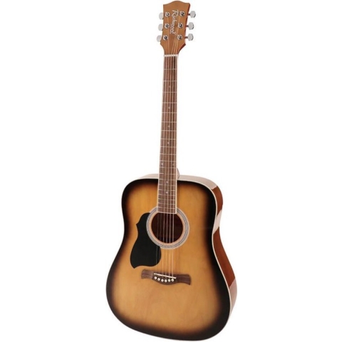 Akoestische gitaar Richwood Artist Series Dreadnought RD-12L-SB linkshandig