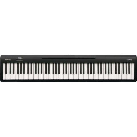 Roland FP-10-BK - Piano - Digitaal - 88 toetsen - Zwart - Ivory feel toetsen