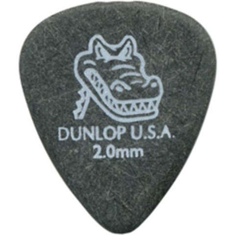 Dunlop plektrums Gator Grip, 2,00 mm 72er Set, zwart,navulpak - Plectrum set