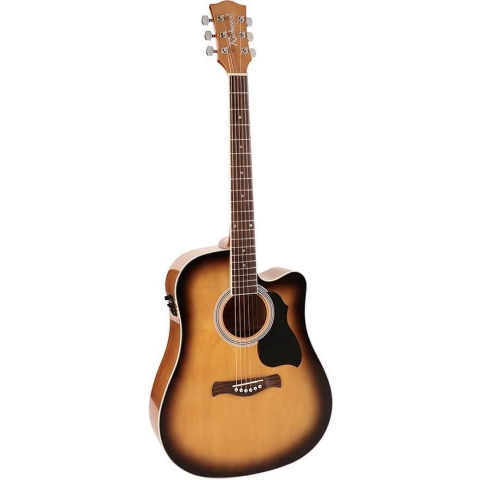Semi akoestische gitaar Richwood Artist Series Dreadnought RD-12-CESB