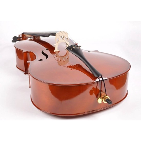 Cello Set 4/4 Leonardo Basic series LC-1044 inclusief tas en strijkstok