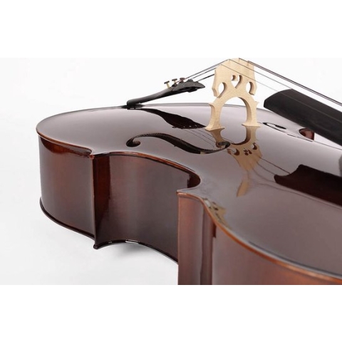 Cello Set 4/4 Leonardo Basic series LC-2044 inclusief tas en strijkstok