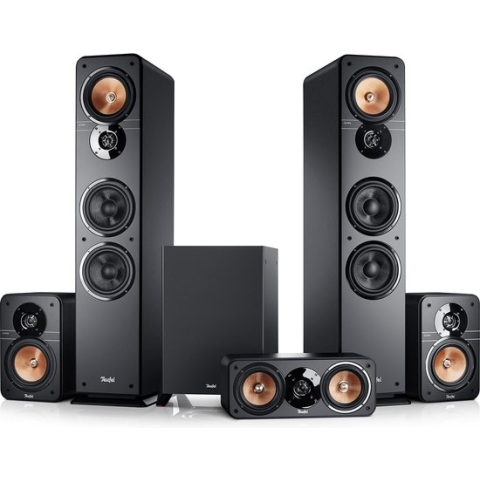 Teufel ULTIMA 40 surround, 5.1 home cinema set met subwoofer - zwart