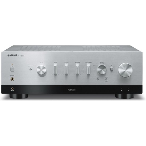 Yamaha R-N1000A Stereo versterker Zilver met HDMI en Streaming