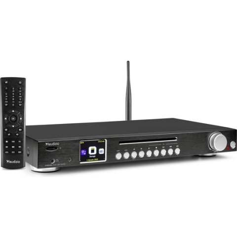 DAB Radio met Bluetooth, Internetradio en CD-Speler - Audizio Ferrara - Wifi