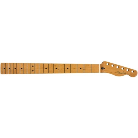 Gitaarhals Fender telecaster roasted maple C profiel MIM 9.5 radius