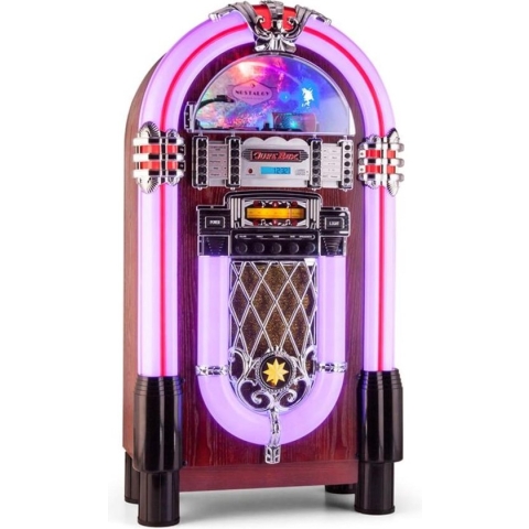 auna Graceland -Jukebox - USB SD AUX - CD speler - AM/FM radio ontvanger