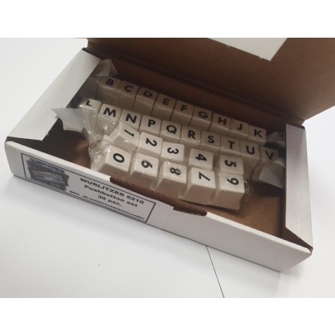 Wurlitzer 5200 wallbox knoppenset