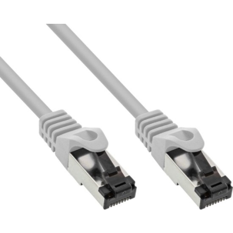 S/FTP CAT8.1 40 Gigabit Netwerkkabel - CU - 10 meter - Grijs