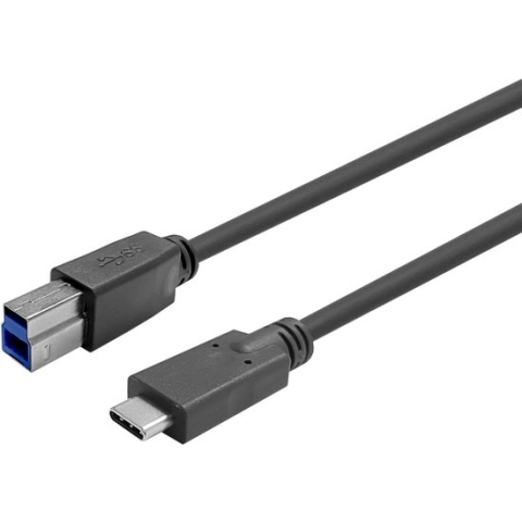 Vivolink PROUSBCBMM7.5 USB-kabel 7,5 m USB 3.2 Gen 1 (3.1 Gen 1) USB C USB B Zwart