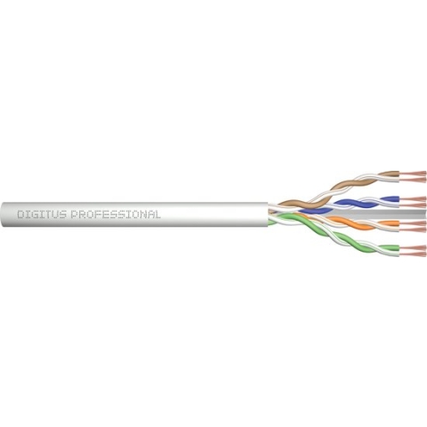 Digitus DK-1613-P-1 CAT6 U/UTP soepele netwerkkabel 100 m Grijs