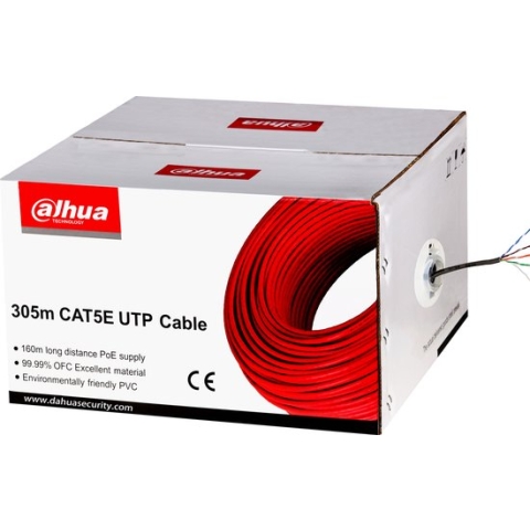 305M Cat5E Utp Ofc + Pvc + Flame Retardant Ce