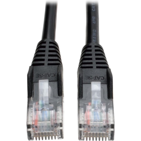 Tripp Lite N001-100-BK netwerkkabel 30,48 m Cat5e U/UTP (UTP) Zwart
