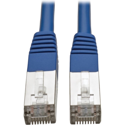 Tripp-Lite N105-006-BL Cat5e 350 MHz Molded Shielded STP Patch Cable (RJ45 M/M), Blue, 6 ft. TrippLite